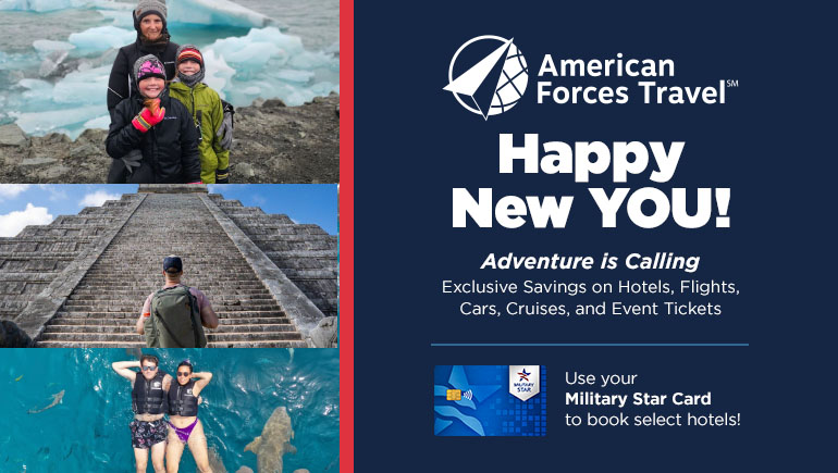 American Forces Travel: Happy New YOU!