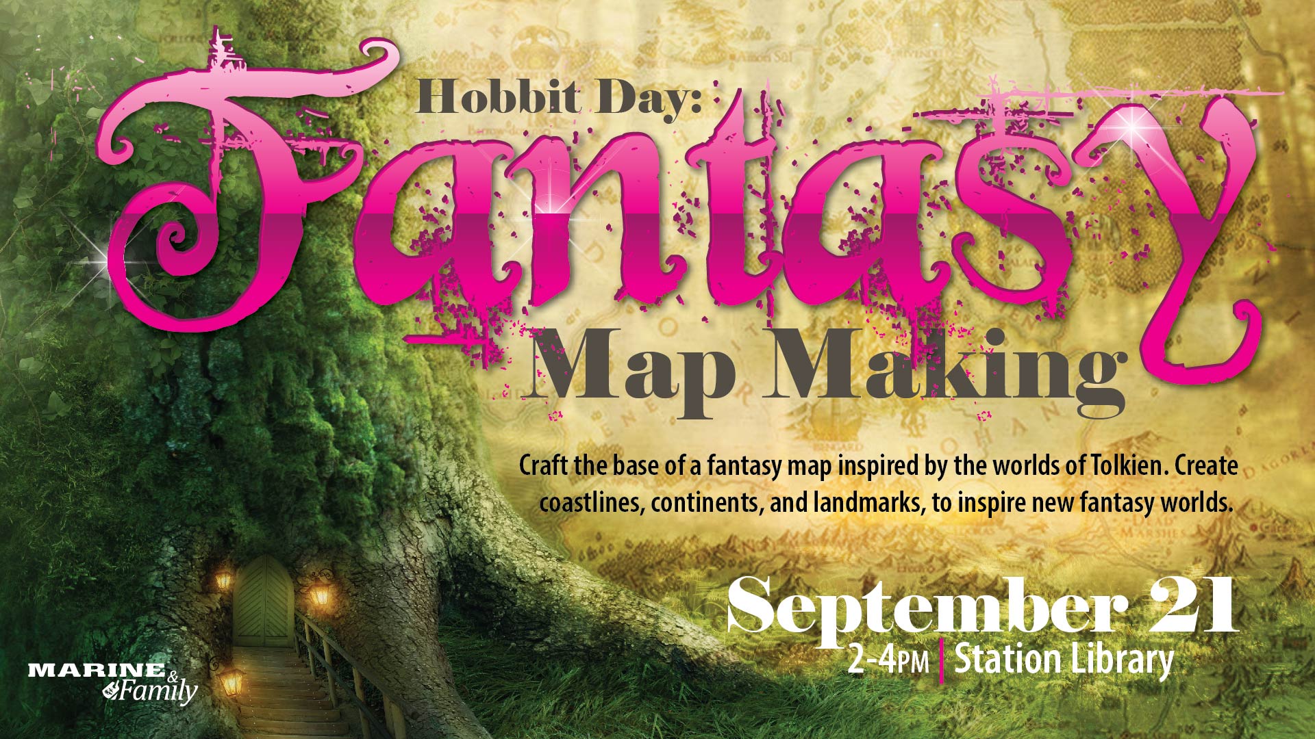 Hobbit Day: Fantasy Map Making