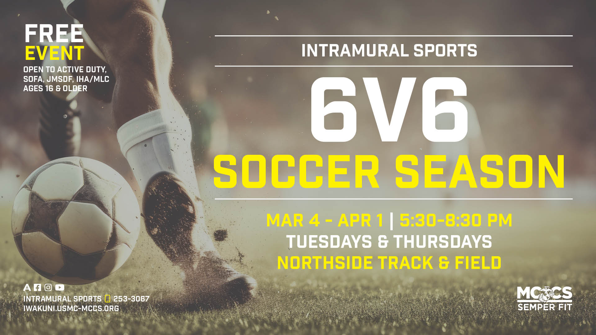 6v6 Soccer Season