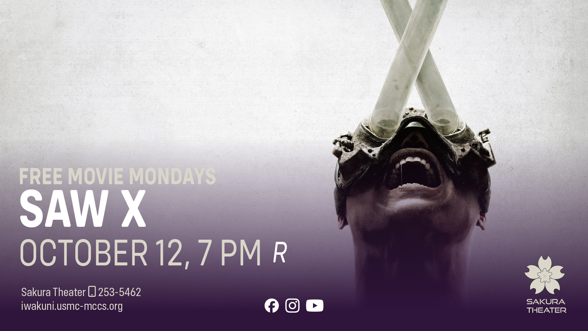 Free Movie Mondays - SAW X (2023)