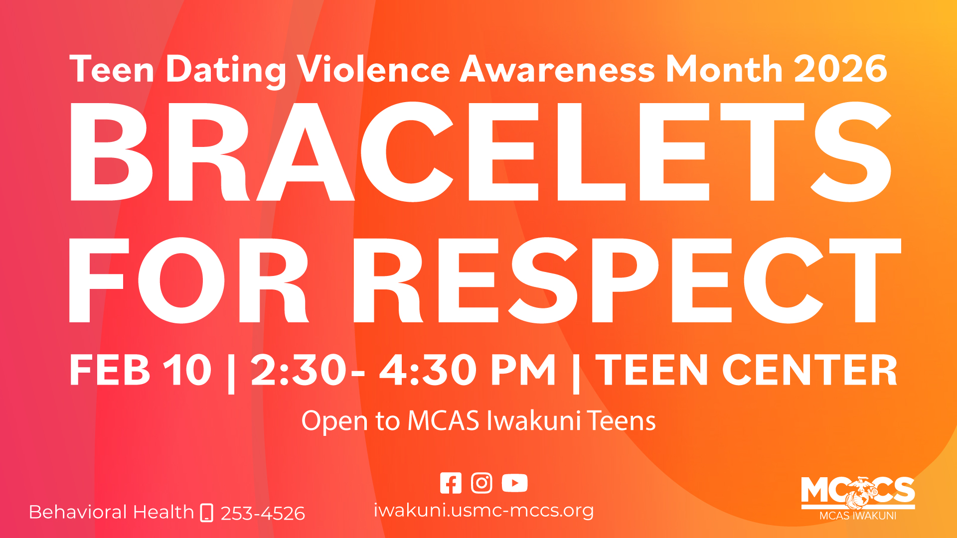 Bracelets for Respect