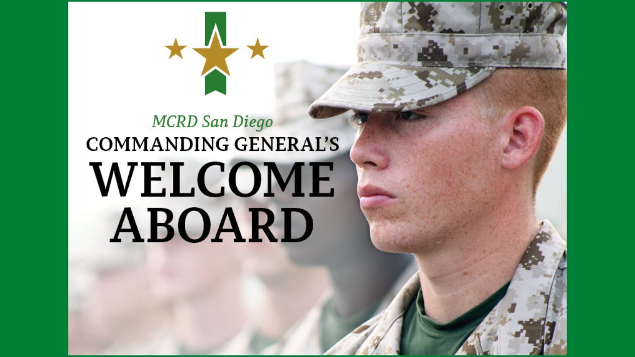 Commanding General's Welcome Aboard