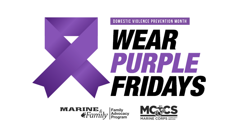 Domestic Violence Prevention Month: Wear Purple Fridays