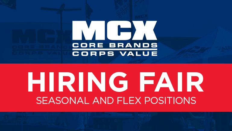 Pacific Views MCX Seasonal Hiring Event